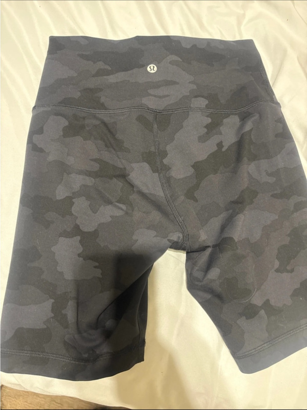 lululemon athletica Women’s High-Rise Camo Performance Shorts - Black/Gray